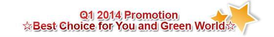 Q1 2014 Promotion