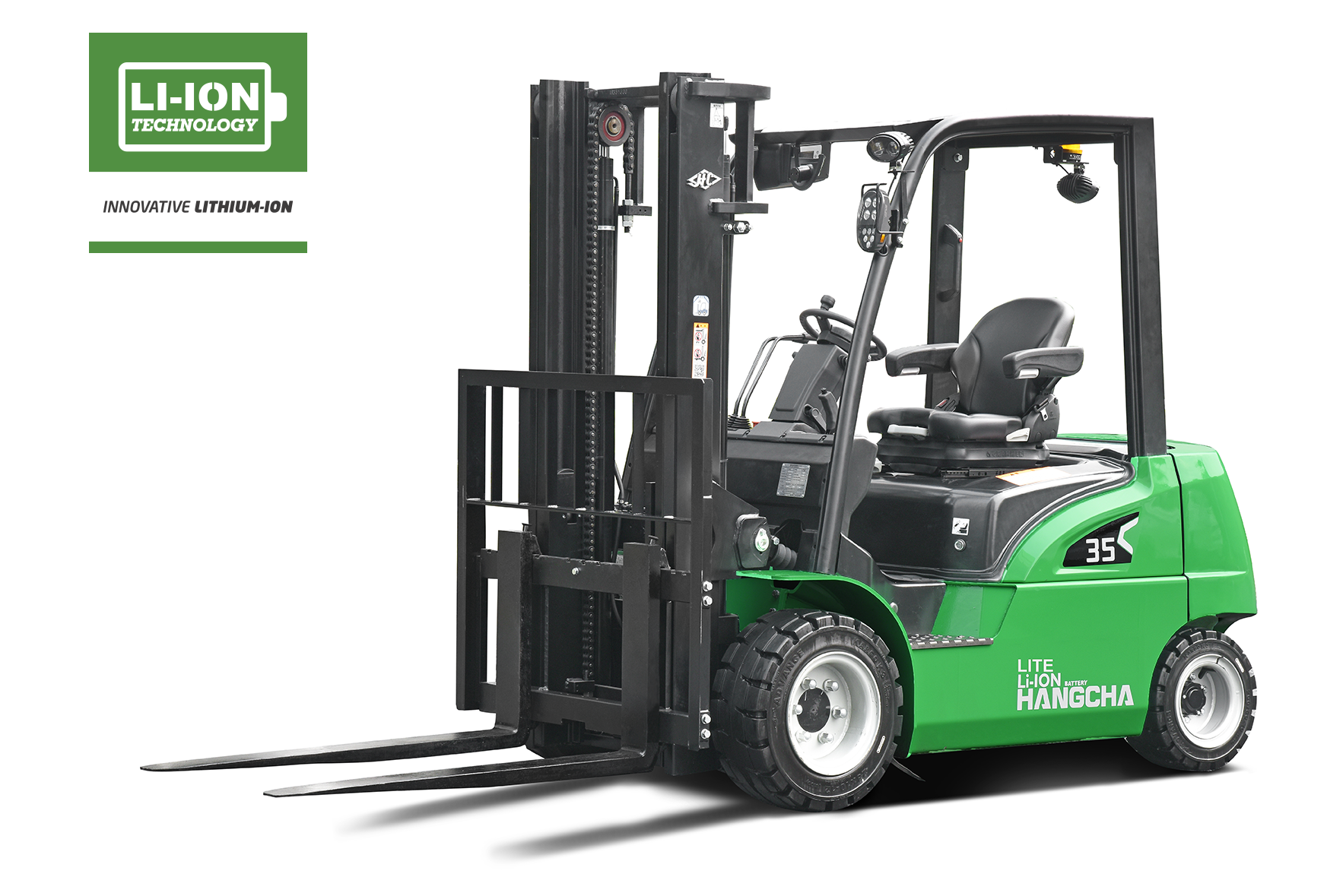 Montacargas Neumático Eléctrico Con Batería De Iones De Litio LITE 4,000-7,000lbs