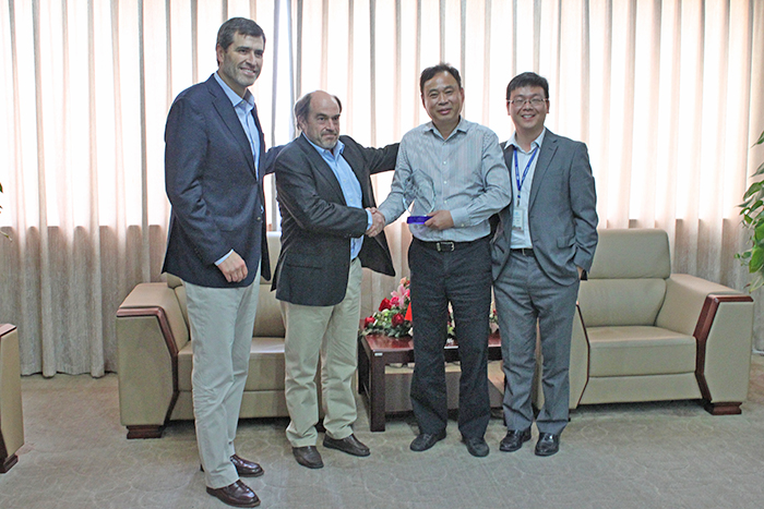 Dercomaq S.A. Visited Hangcha Headquarters