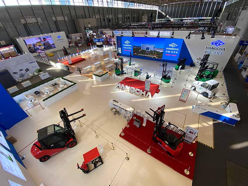 HANGCHA Presented A Grand Showcase At 2020 Asia CeMAT