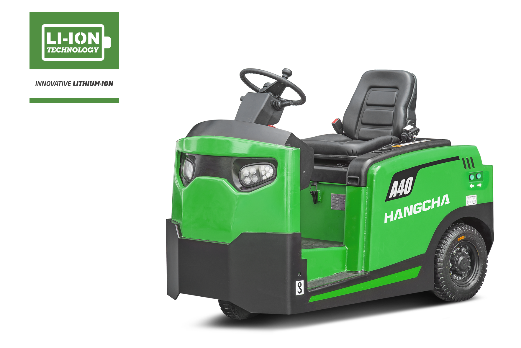 Tractor De Arrastre Hombre Sentado, Eléctrico Con Batería De Iones De Litio 4,500-13,500lbs